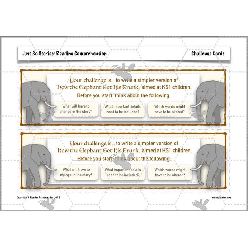 Just So Stories: Reading Comprehension - Image 58