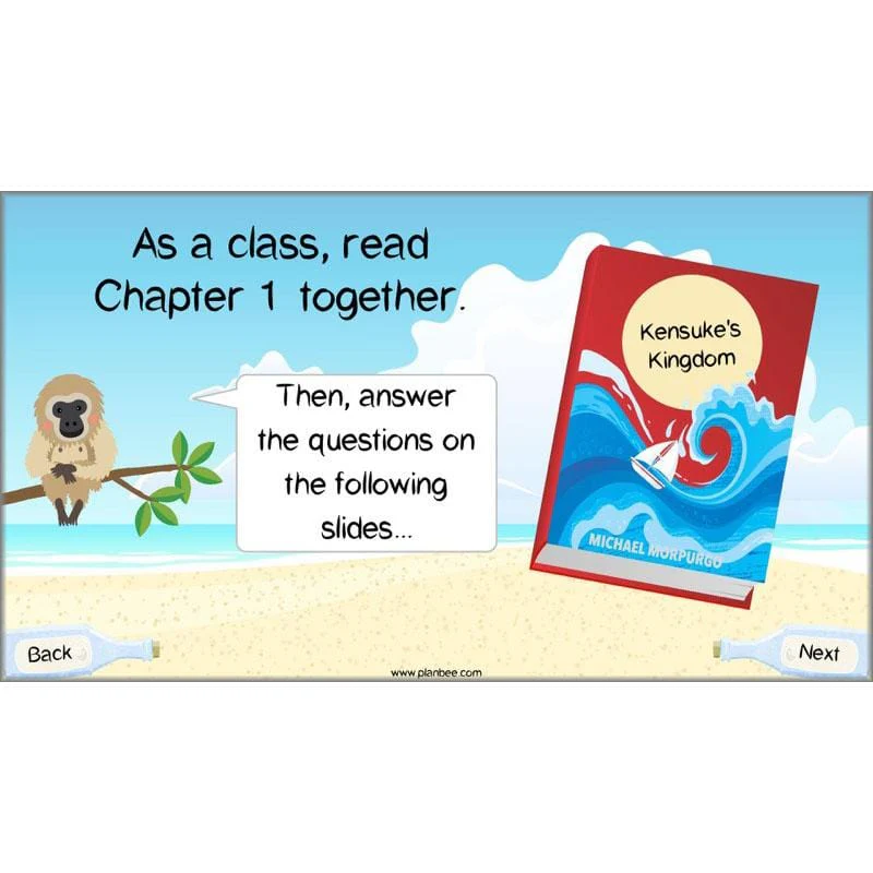 Kensuke's Kingdom: Reading Comprehension - Image 21