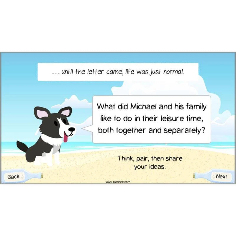 Kensuke's Kingdom: Reading Comprehension - Image 22