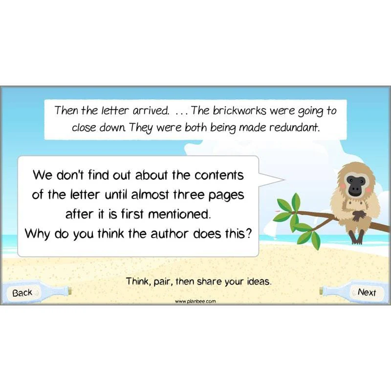 Kensuke's Kingdom: Reading Comprehension - Image 23