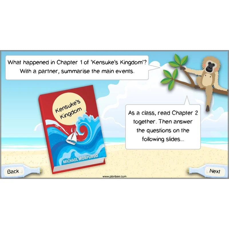 Kensuke's Kingdom: Reading Comprehension - Image 29