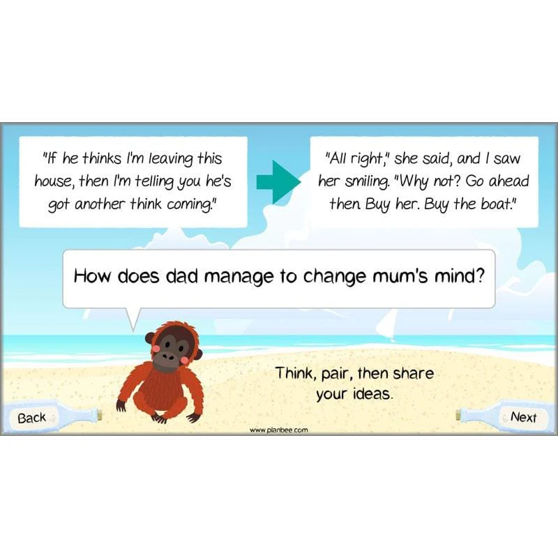 Kensuke's Kingdom: Reading Comprehension - Image 3