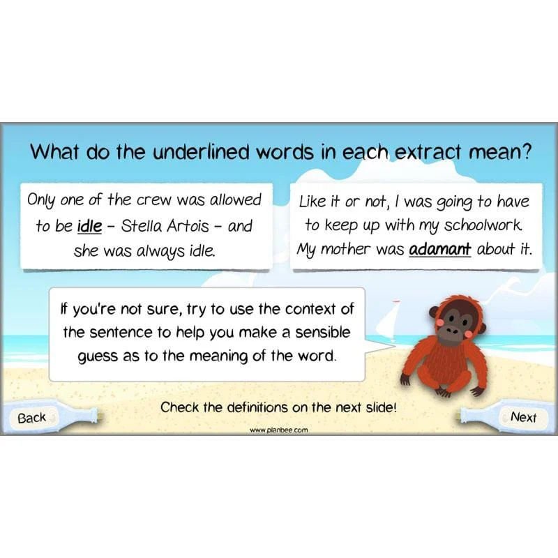Kensuke's Kingdom: Reading Comprehension - Image 30