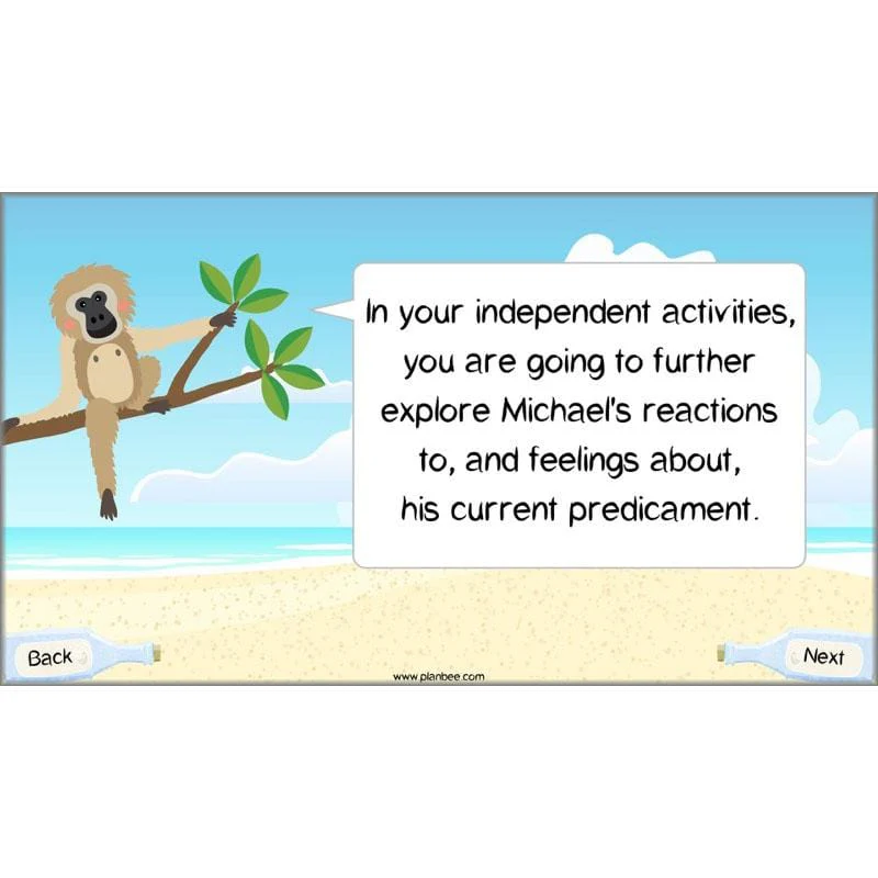 Kensuke's Kingdom: Reading Comprehension - Image 40
