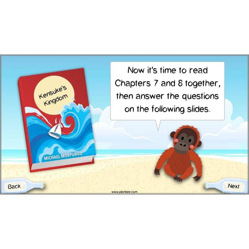 Kensuke's Kingdom: Reading Comprehension - Image 53
