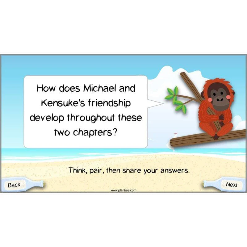 Kensuke's Kingdom: Reading Comprehension - Image 54