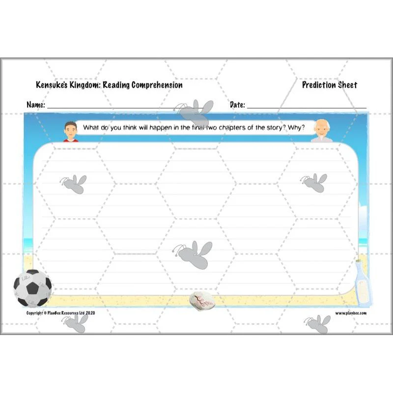 Kensuke's Kingdom: Reading Comprehension - Image 59
