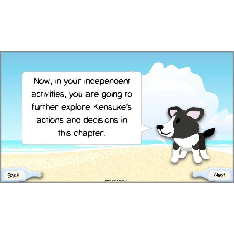 Kensuke's Kingdom: Reading Comprehension - Image 64