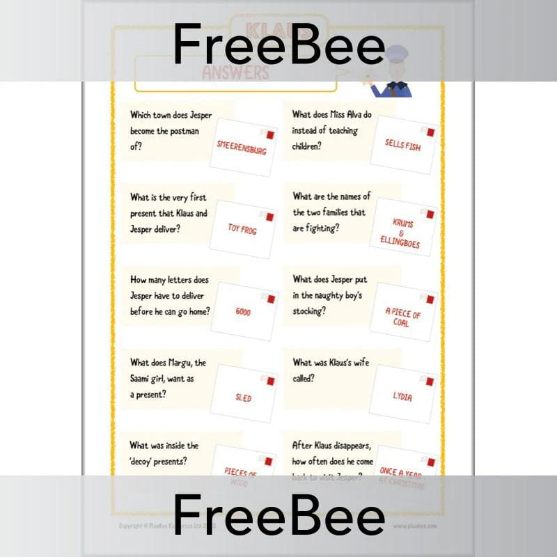 Klaus Activity Sheets - Image 2