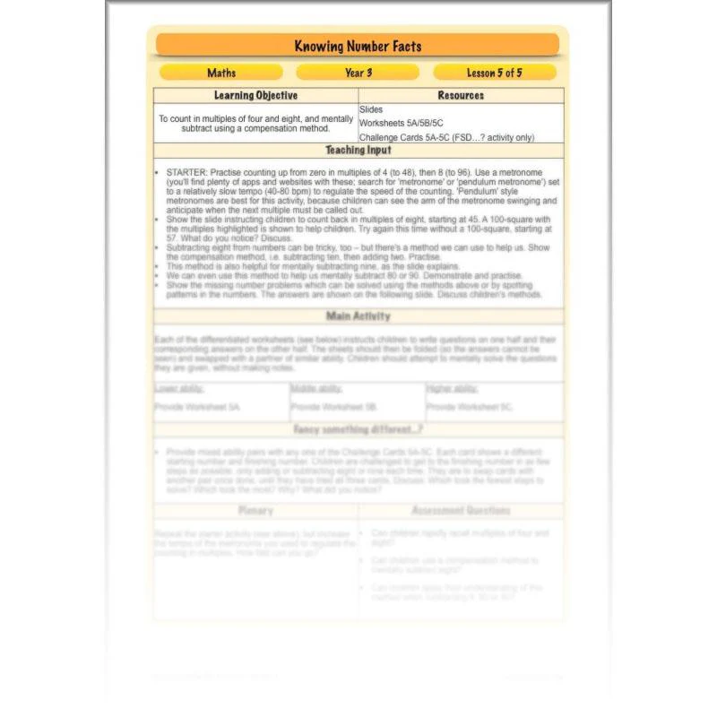 Knowing Number Facts - Image 17