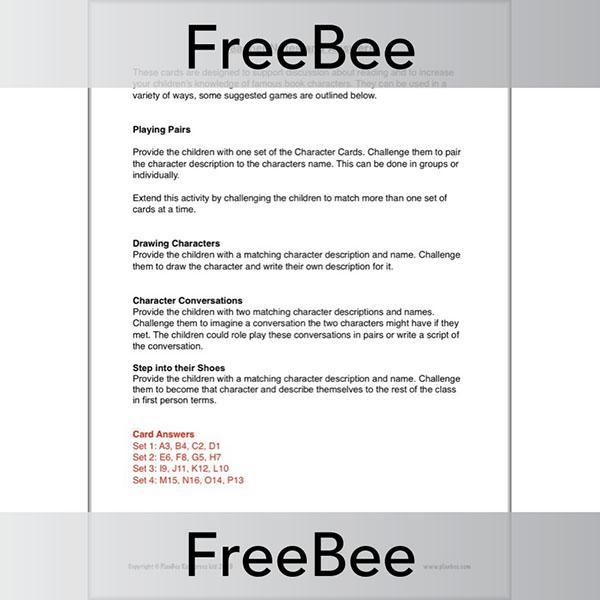 KS1 Character Descriptions Cards - Image 5