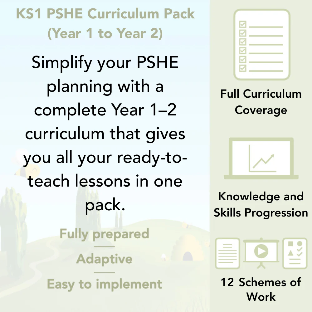 KS1 PSHE Curriculum Pack (Year 1 to Year 2) - Image 2
