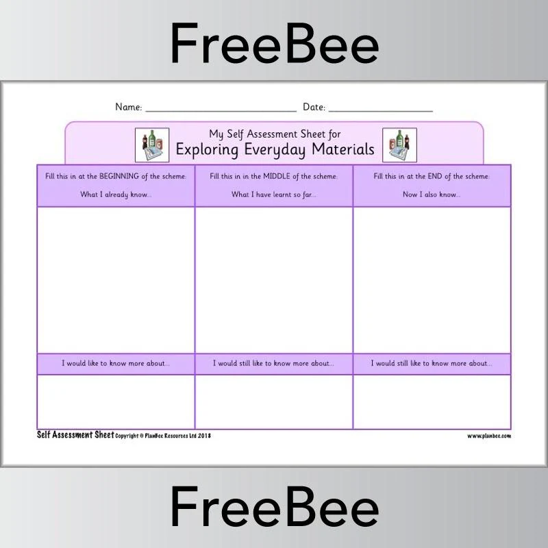 KS1 Science Self Assessment Sheets - Image 14