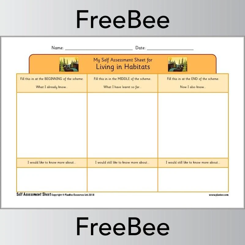 KS1 Science Self Assessment Sheets - Image 4