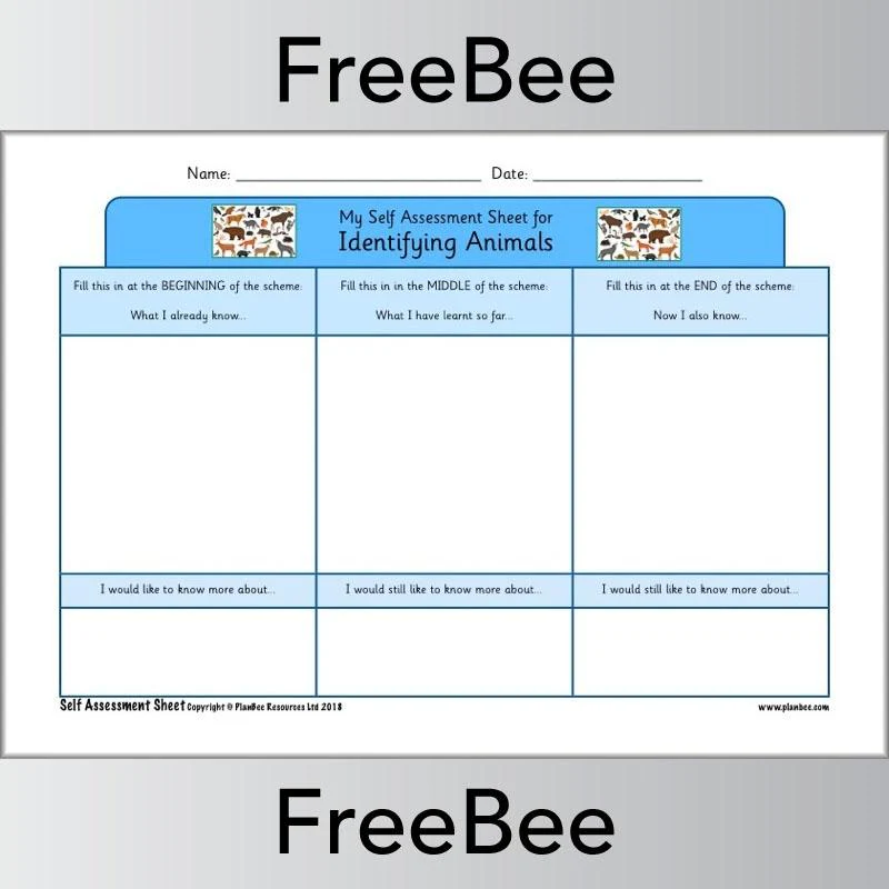 KS1 Science Self Assessment Sheets - Image 7