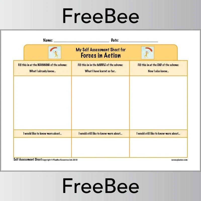 KS2 Science Self Assessment Sheets - Image 13