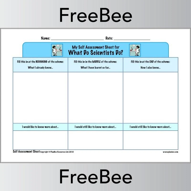 KS2 Science Self Assessment Sheets - Image 2