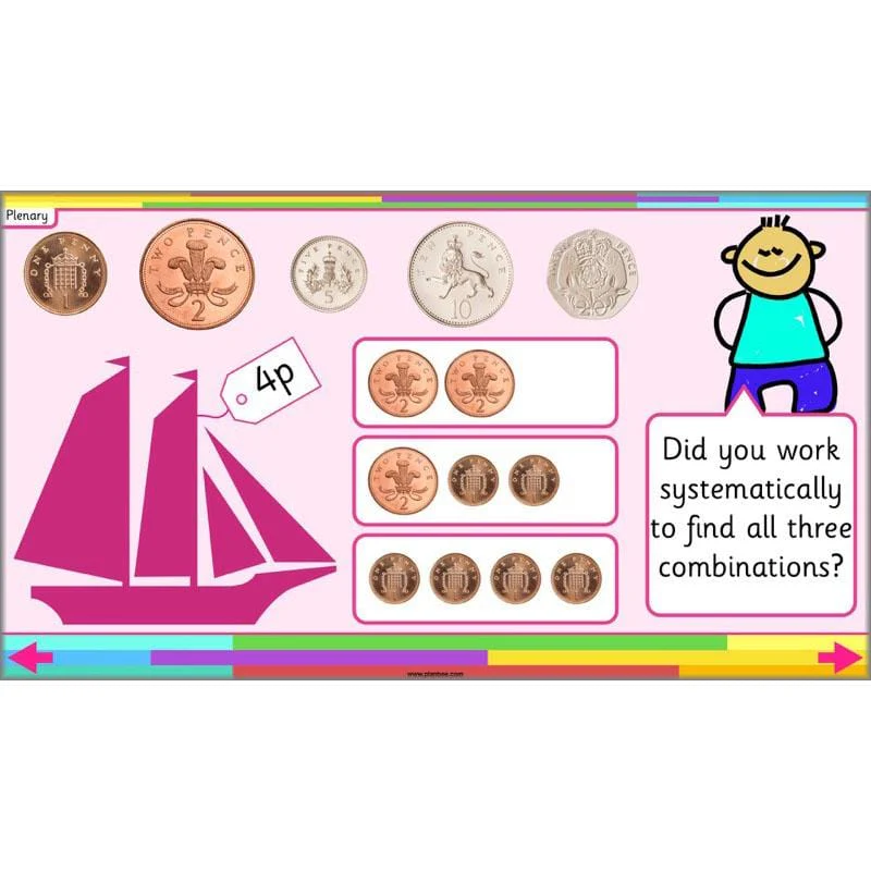 Let’s Make Totals Using Coins 1 - Image 47
