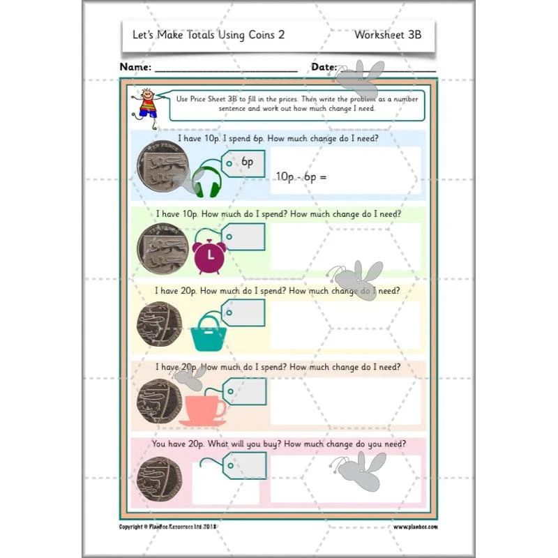 Let’s Make Totals Using Coins 2 - Image 24