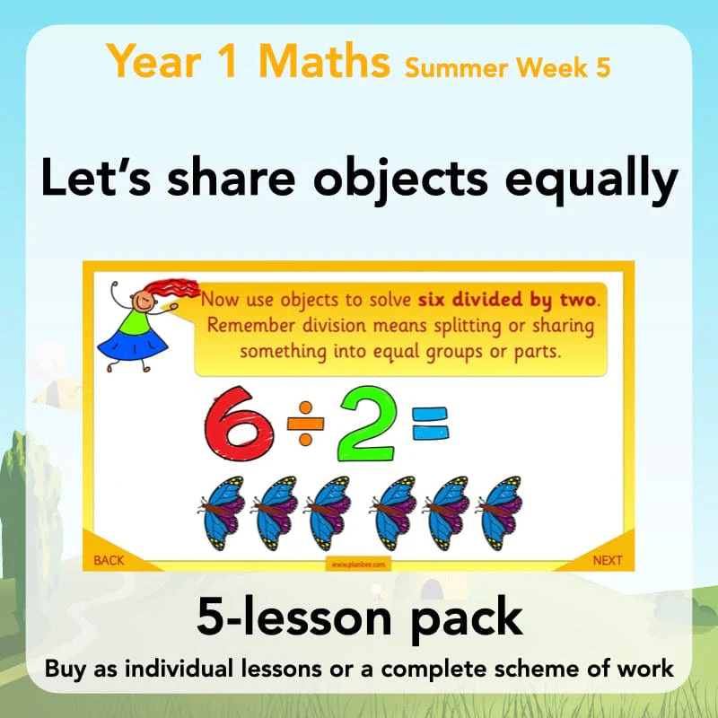 Let’s share objects equally