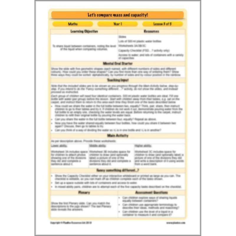 Let's compare mass and capacity - Image 24