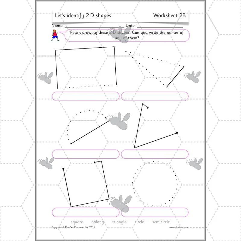 Let's Identify 2-D Shapes - Image 41