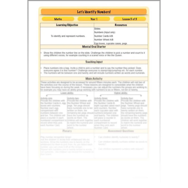 Let's Identify Numbers - Image 13