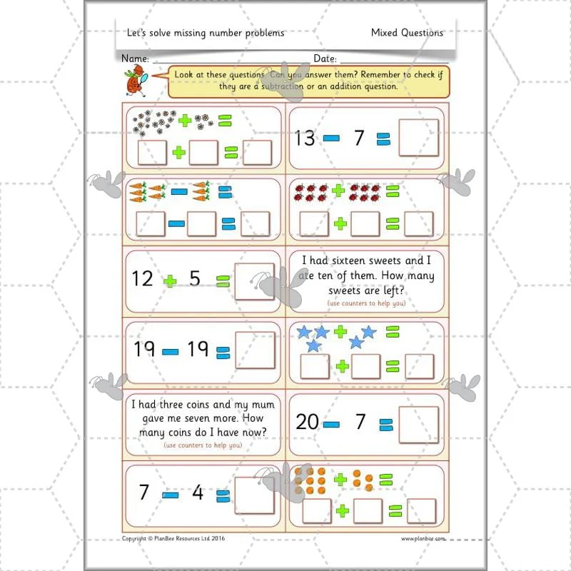 Let's Solve Missing Number Problems - Image 35