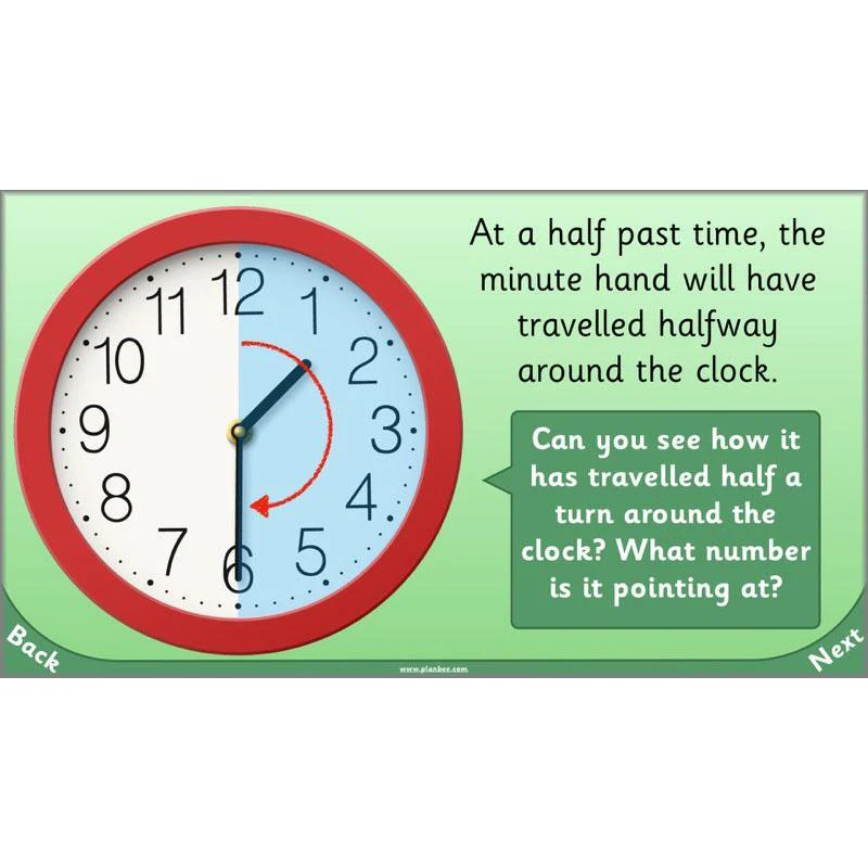 Let’s tell the time to half past the hour - Image 12