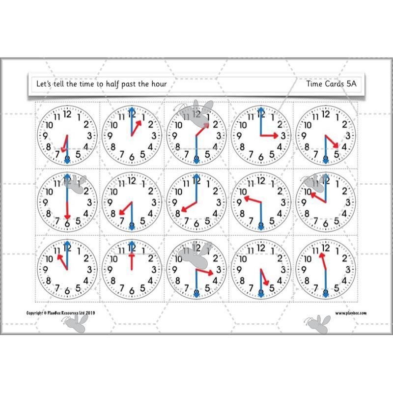 Let’s tell the time to half past the hour - Image 20
