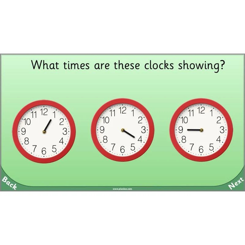 Let’s tell the time to half past the hour - Image 40