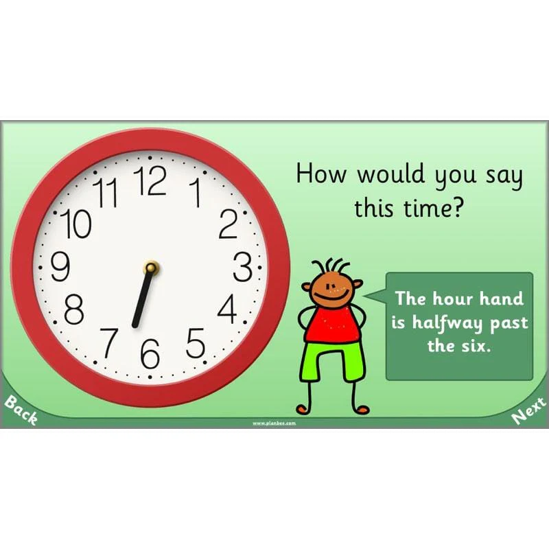 Let’s tell the time to half past the hour - Image 42