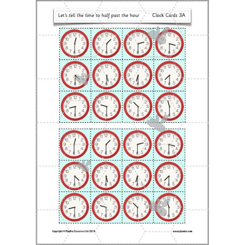 Let’s tell the time to half past the hour - Image 45