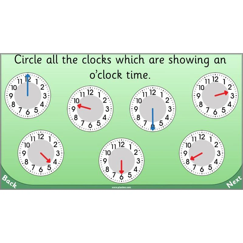Let’s tell the time to half past the hour - Image 5