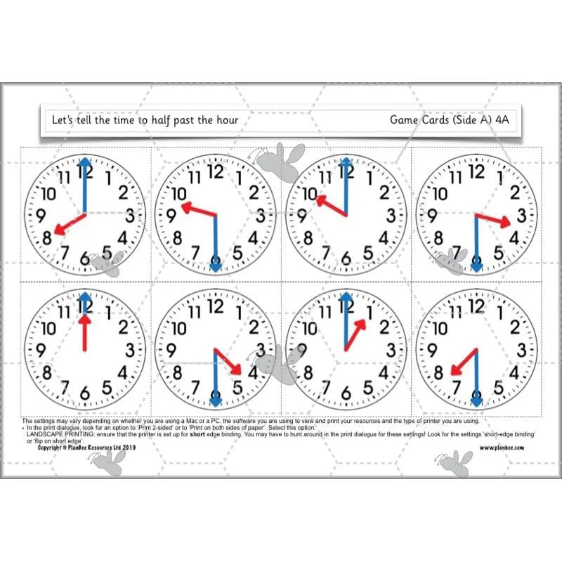 Let’s tell the time to half past the hour - Image 52