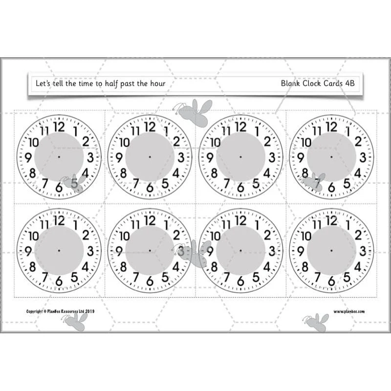 Let’s tell the time to half past the hour - Image 53