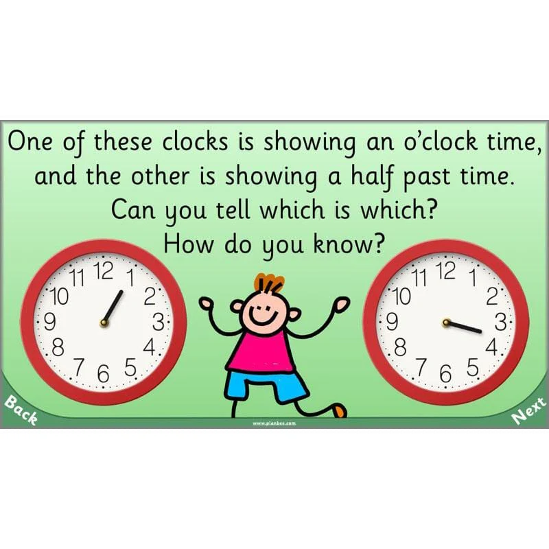 Let’s tell the time to half past the hour - Image 56