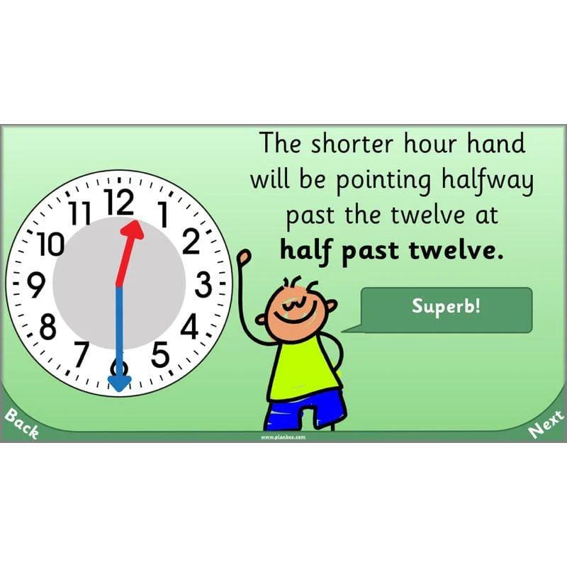 Let’s tell the time to half past the hour - Image 58