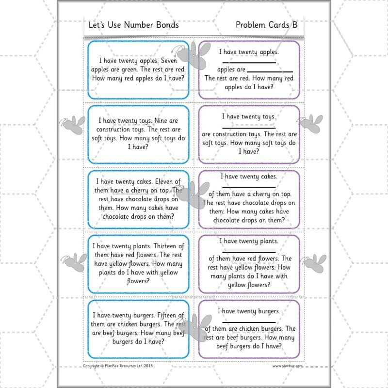 Let's Use Number Bonds - Image 20