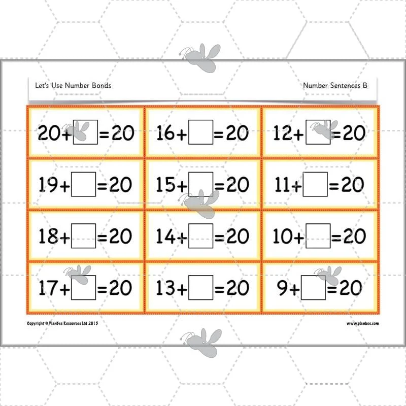 Let's Use Number Bonds - Image 43