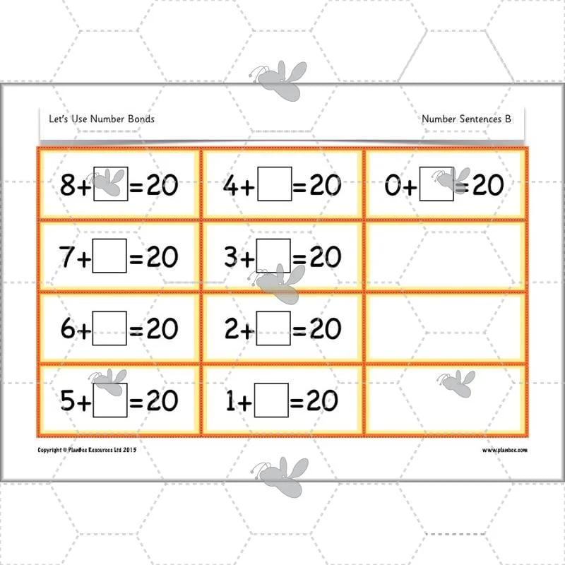 Let's Use Number Bonds - Image 44