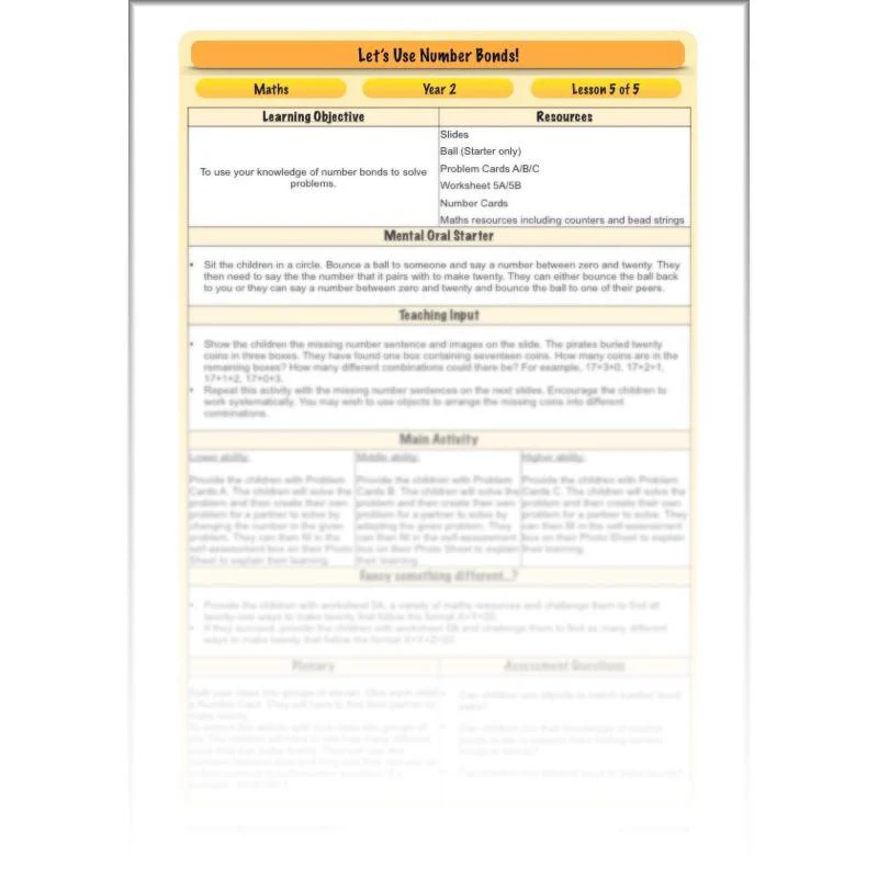 Let's Use Number Bonds - Image 79