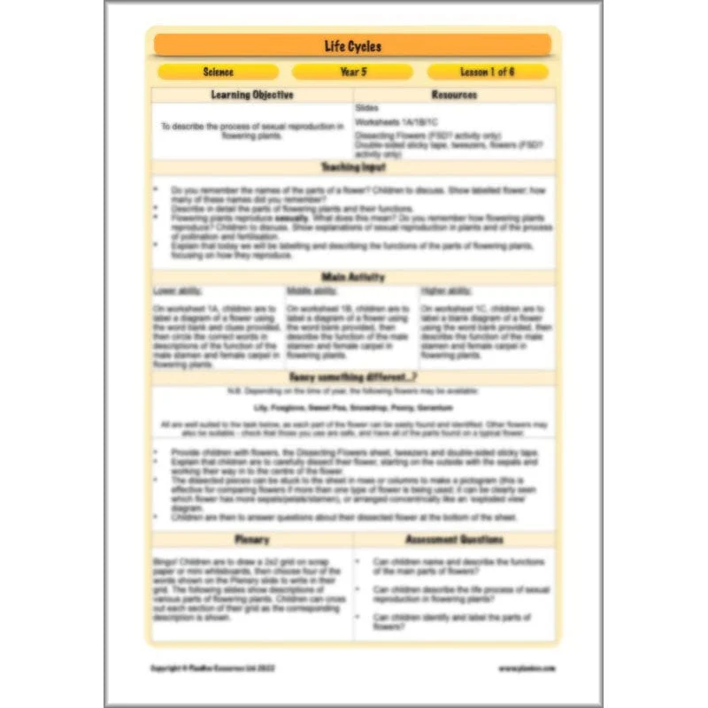 Life Cycles KS2 - Image 17