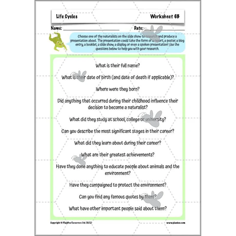 Life Cycles KS2 - Image 66
