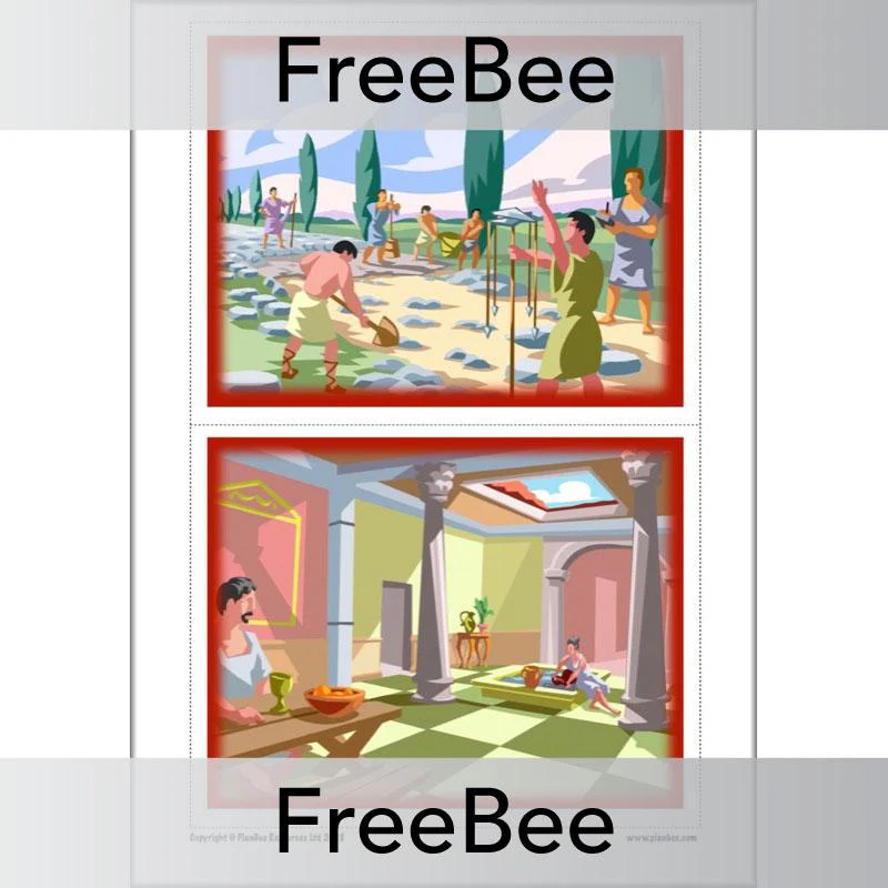 Life in Roman Britain KS2 Picture Cards - Image 2