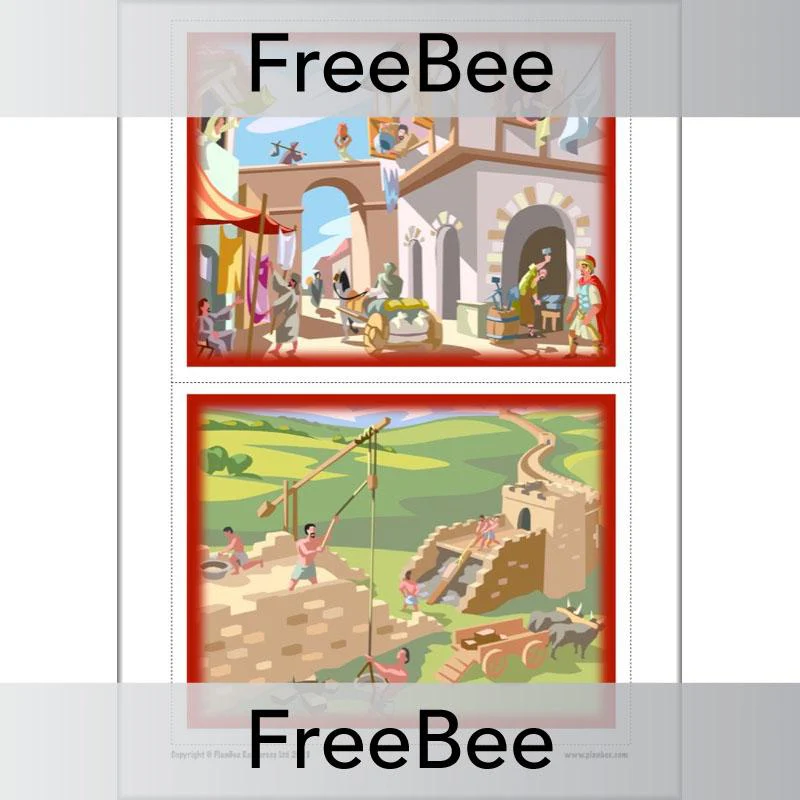 Life in Roman Britain KS2 Picture Cards - Image 3