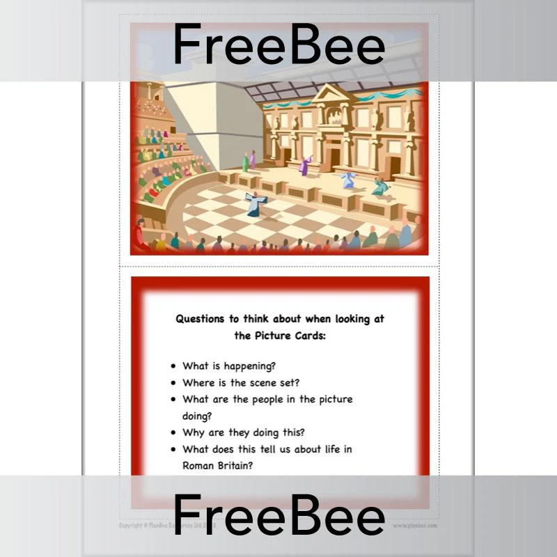 Life in Roman Britain KS2 Picture Cards - Image 4