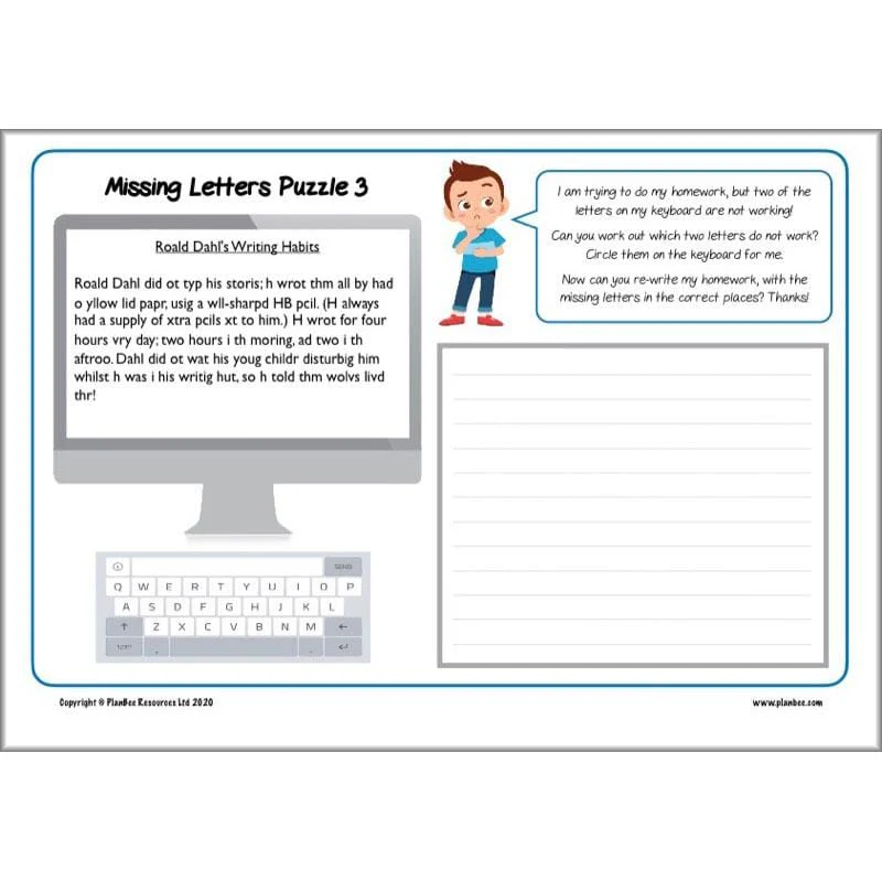 LKS2 English Free Home Learning Activity Pack - Image 24