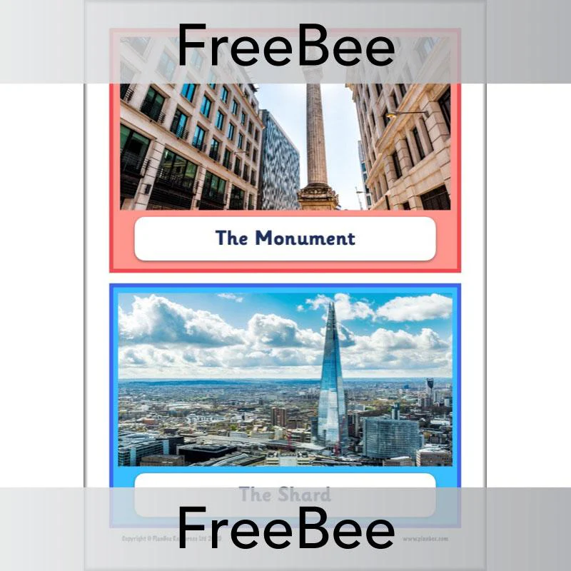 London Landmarks KS1 Display Cards - Image 6