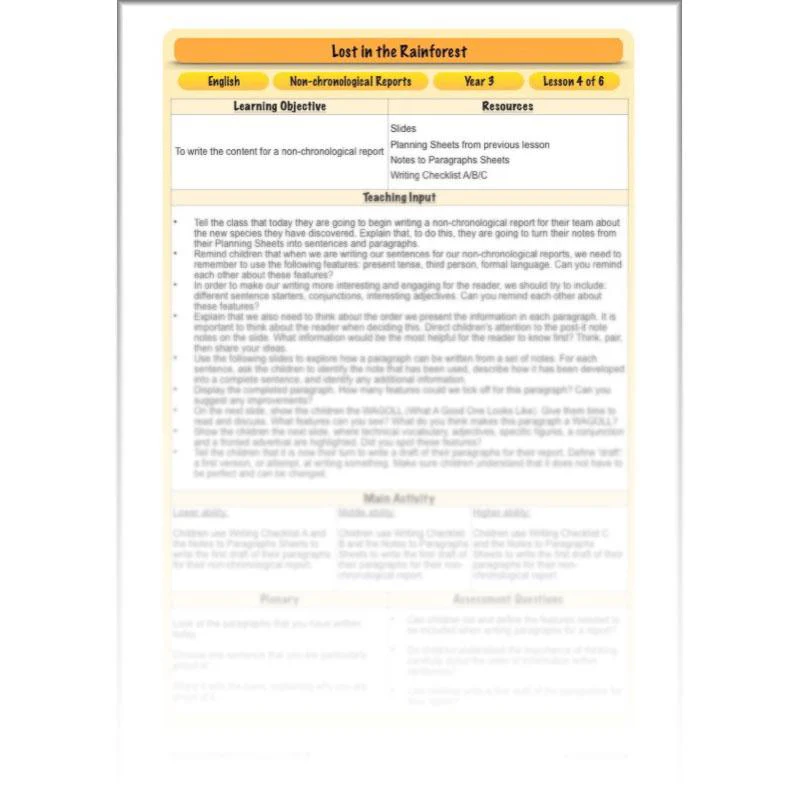 Lost in the Rainforest: Non-chronological Reports - Image 56